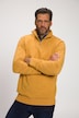 Troyer-pullover, ståkrave med lynlås, flere garntyper
