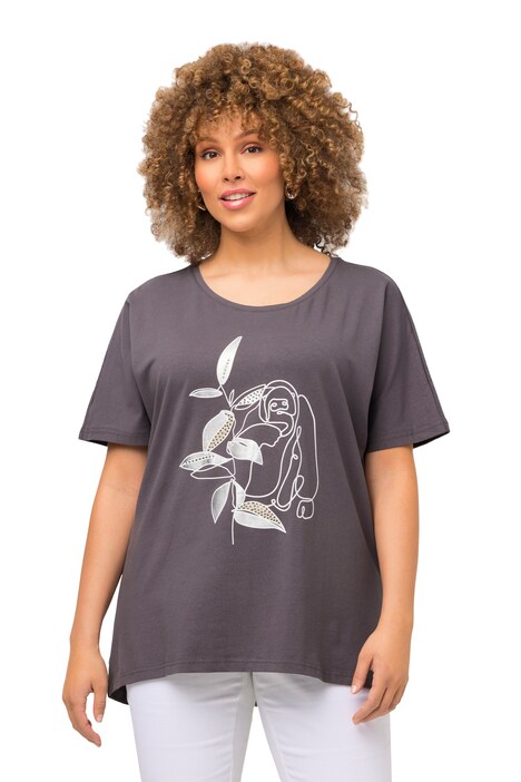 Tričko, gorila, oversize, kulatý výstřih, krátké rukávy