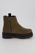 Leder-Chelsea-Stiefeletten, Veloursleder, Weite H
