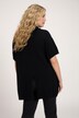 Pullover, Rollkragen, Oversized, Halbarm