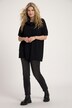 Pullover, Rollkragen, Oversized, Halbarm