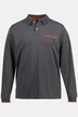 poloshirt, lange mouwen, polokraag, piqué