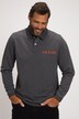 poloshirt, lange mouwen, polokraag, piqué