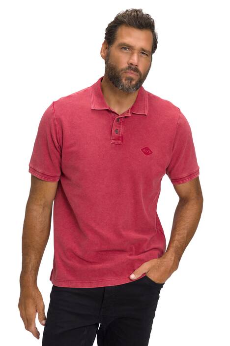 Polokošile, krátké rukávy, batikované, polo límeček, piké