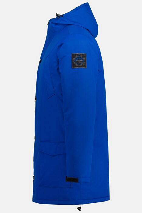 Parka D'hiver Indicode Pour Homme - Doublure Peluche, Capuche Amovible, Coupe Droite, Longueur 93 Cm (taille M)