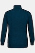 Pulower z golfem, miękka dzianina o drobnym splocie, melanż