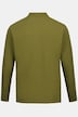 poloshirt, lange mouwen, piqué, acid washed