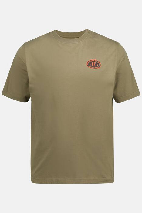 T-shirt, halv ärm, tryck på ryggen