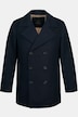 Caban, vannavvisende ullblanding, knappestolpe, opptil 8XL