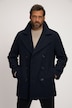 Caban, vannavvisende ullblanding, knappestolpe, opptil 8XL