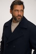 Caban, vannavvisende ullblanding, knappestolpe, opptil 8XL
