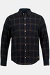 Flanell-Hemd, Langarm, verdeckter Buttondown Kragen, Modern Fit