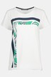 T-Shirt, Streifen, Boxy-Form, Rundhals, Halbarm