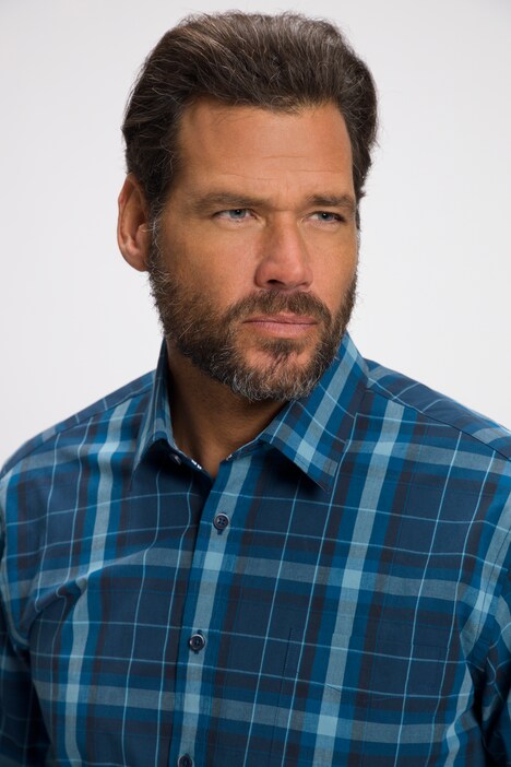 Long Sleeve Check Print Shirt