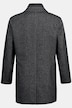 Manteau en laine mélangée, avec insert matelassé et col à revers