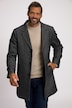 Manteau en laine mélangée, avec insert matelassé et col à revers