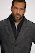 Manteau en laine mélangée, avec insert matelassé et col à revers