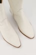 Bota tipo cowboy de piel, ancho de caña XXL, botas Western, con bordados, anchura H