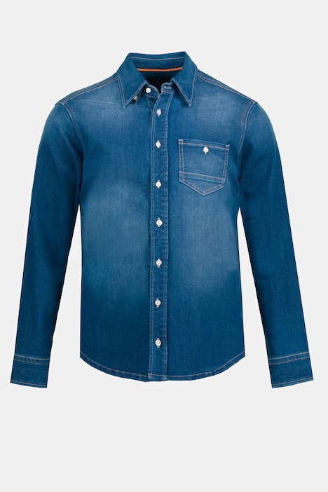 Long Sleeve Denim Shirt