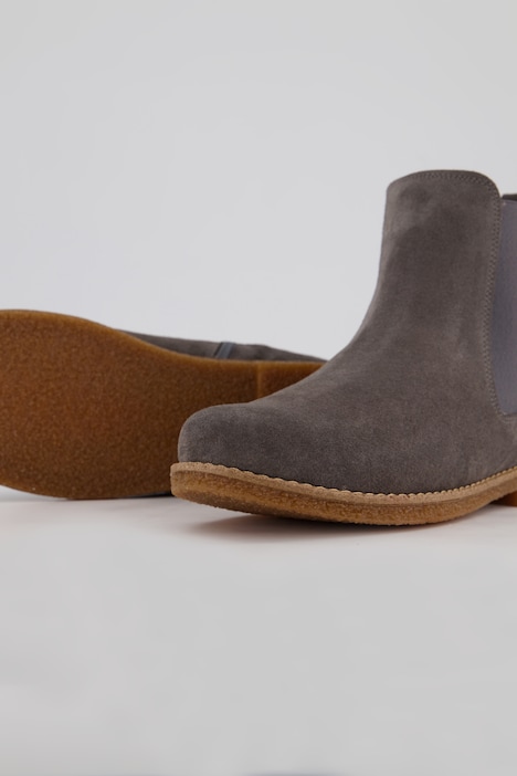 Chelsea-Boots, ruskind, elastisk indlæg, bredde | Støvletter | Sko