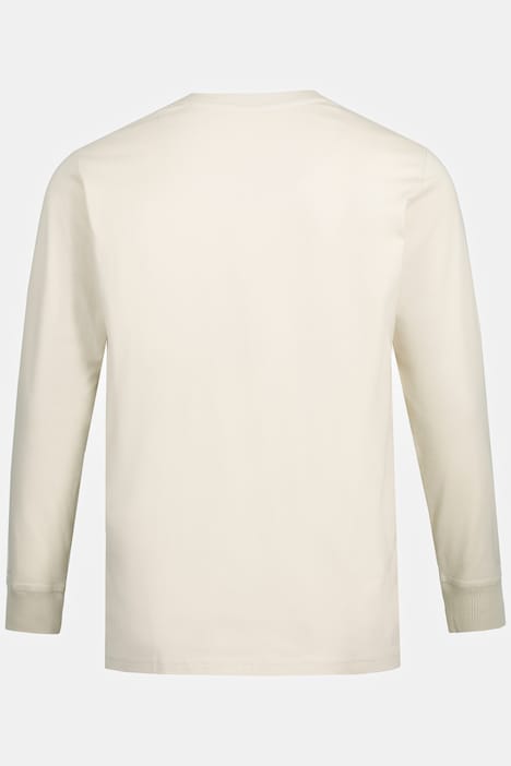 Selected Homme - Top manches longues à col Henley - Blanc | ASOS