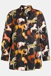 Horse Print Button Front Blouse