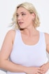 Tanktop, rund hals, ærmeløs, modal blanding