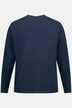 JP 1880 T-shirt met lange mouwen, basic, V-hals, tot 8XL