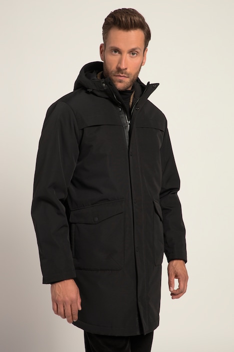 parka col zippé