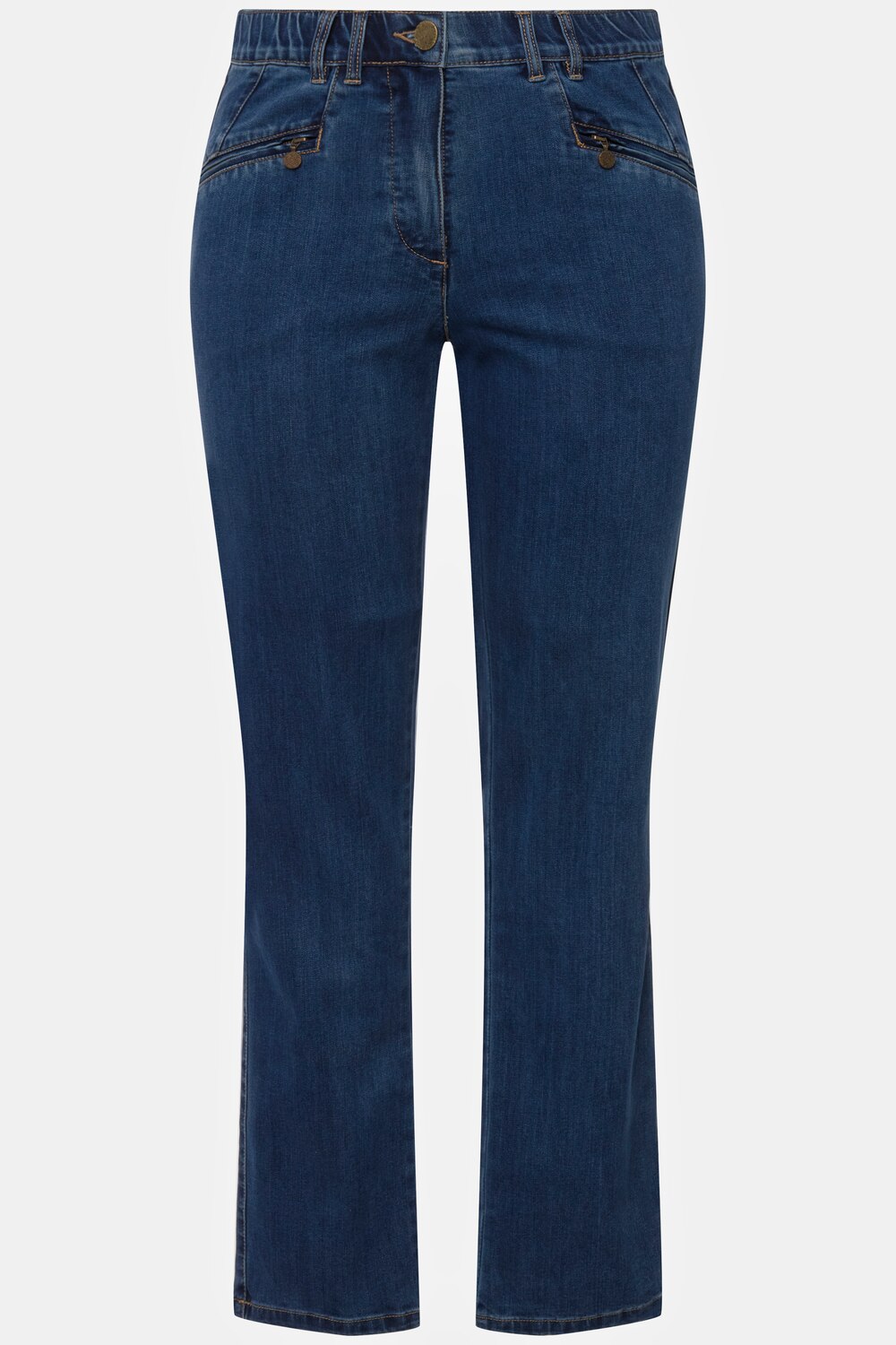 Grote Maten jeans Mony, Dames, blauw, Maat: 108, Katoen/Polyester/Viscose, Ulla Popken