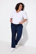 Jeans Mony, smal toelopende pijp, ritszakken