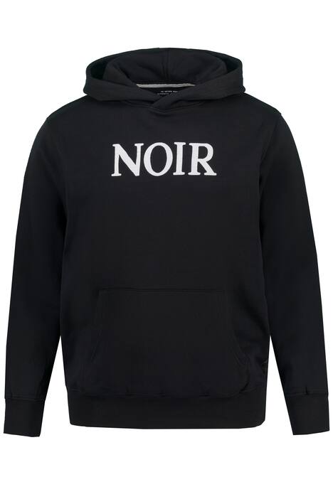 Mikina s kapucí, extra měkká, šálový límec, kapuce