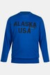 T-shirt, outdoor, lange mouwen, Alaska print, band aan de zoom