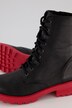 Bottines en cuir Vitaform, semelle colorée, largeur K