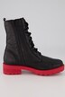 Bottines en cuir Vitaform, semelle colorée, largeur K