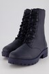Vitaform Leder-Stiefeletten, farbige Sohle, Weite K