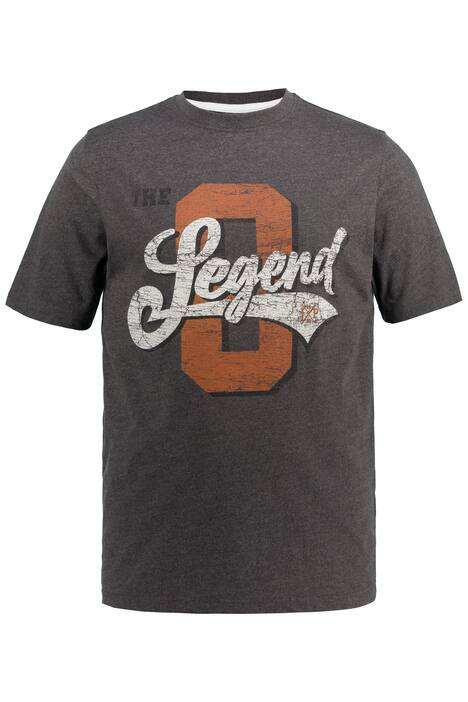 Tričko, krátké rukávy, potisk Legend, melanž žerzej