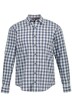 Kostkovaná košile, dlouhé rukávy, Kent límeček, Modern střih