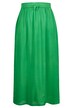 Maxi sukně, A střih, elastický pas, postranní rozparky, satén