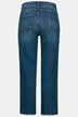 Jeans Culotte, 5-Pocket, gerades Bein, Fransensaum