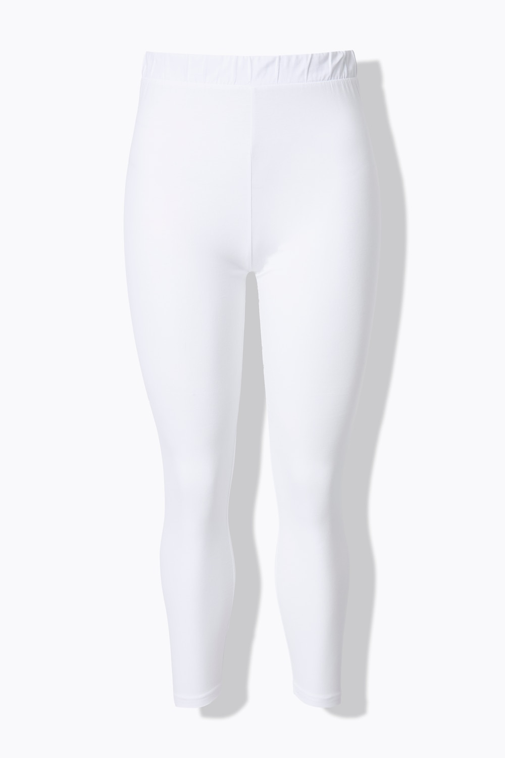 Stora storlekar Leggings, Dam, vit, storlek: 54/56, Bomull, Studio Untold