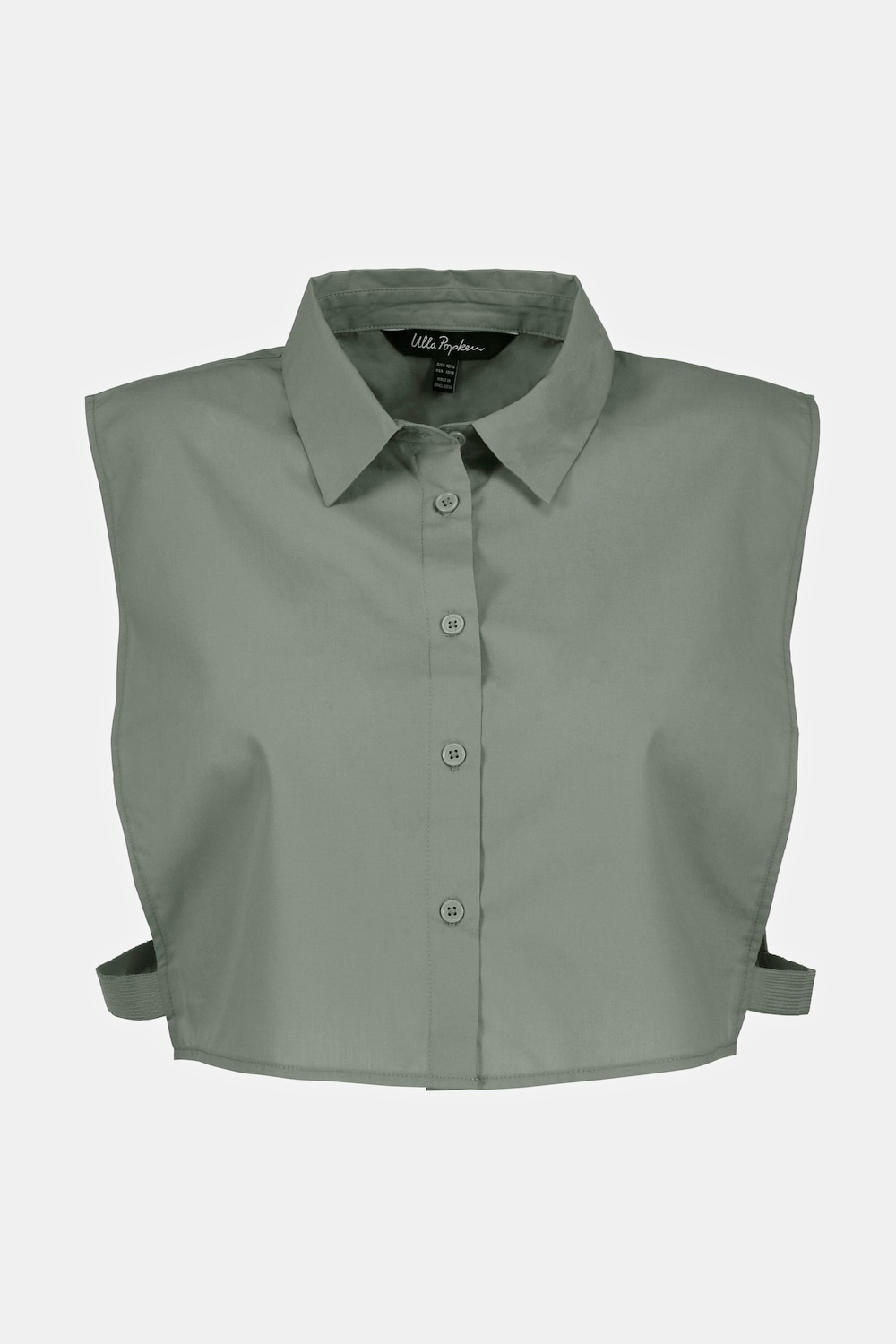 Grote Maten blouse-kraag, Dames, groen, Maat: 50/52, Katoen/Polyester, Ulla Popken