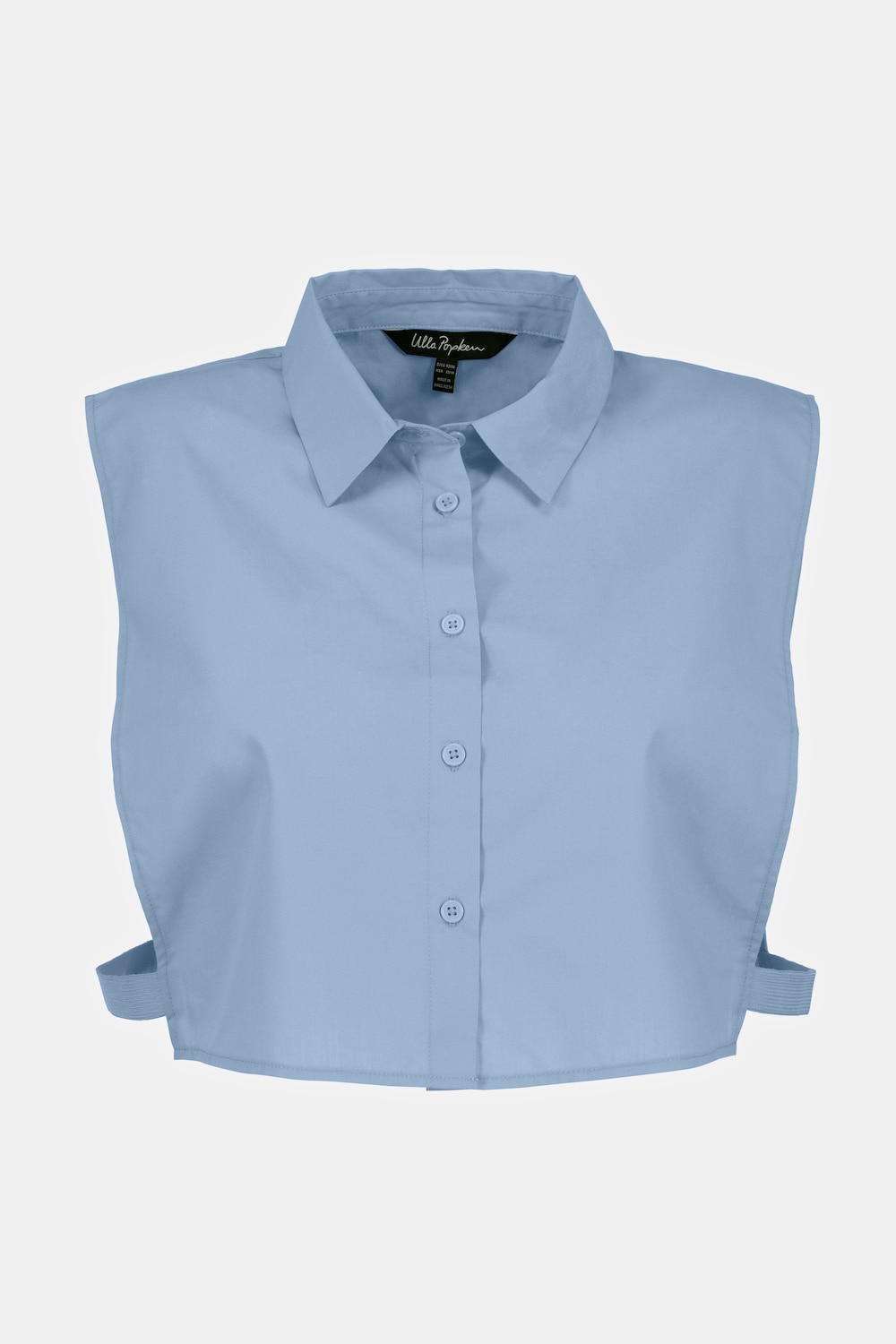 Grote Maten blouse-kraag, Dames, blauw, Maat: 54/56, Katoen/Polyester, Ulla Popken