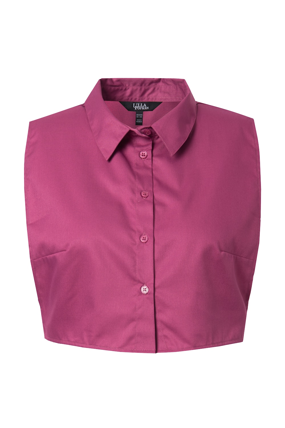 Stora storlekar bluskrage, Dam, rosa, storlek: 50/52, Viskos/Polyester/Bomull, Ulla Popken