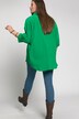 Musselin Bluse, oversized, Hemdkragen, Langarm