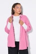 Chemisier en mousseline, oversize. Col classique, manches longues