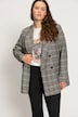 Blazer, oversized, Langarm, Woll Mix, Glencheck, zweireihig