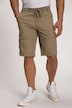 Bermuda cargo 6 poches, jambe droite, coupe Loose Fit