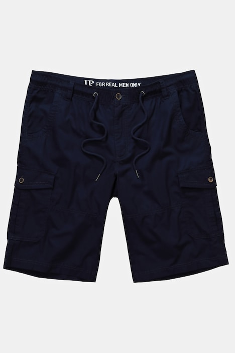 Cotton Cargo Shorts, Loose Fit