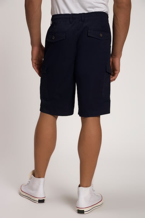 Cotton Cargo Shorts, Loose Fit